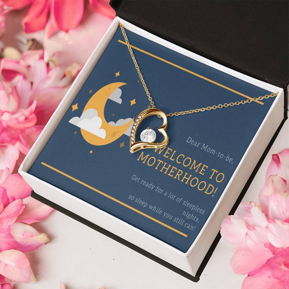 Mothers Day Gift From Bump Gift For Mom From Bump Gift For Expecting Mom Mom To Be Necklace Pregnancy Gift Expectant Mother Soon To Forever Love Necklace
