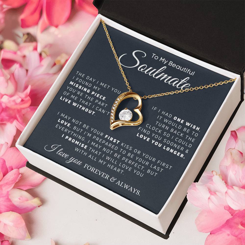 Soulmate - My Missing Piece -  Forever Love Necklace Forever Love Necklace