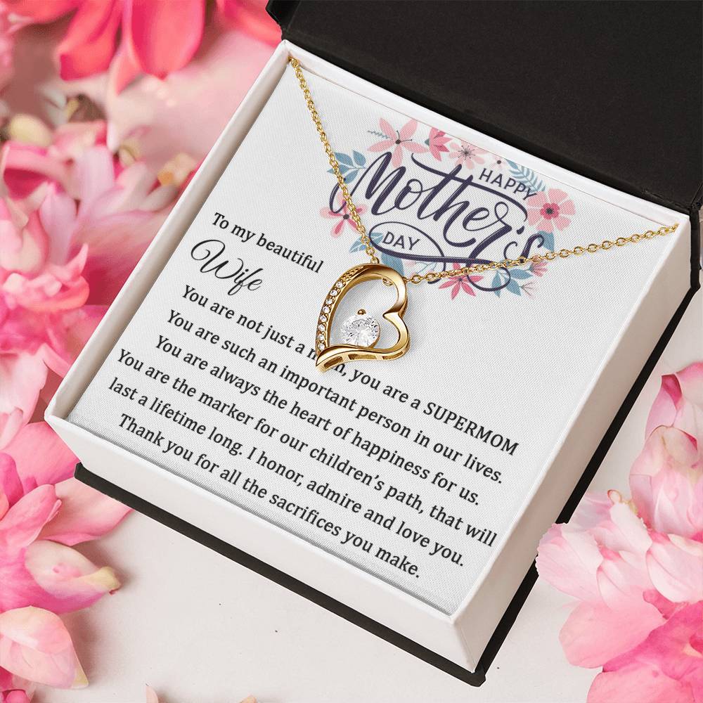 Happy Mother's Day 1 Forever Love Necklace