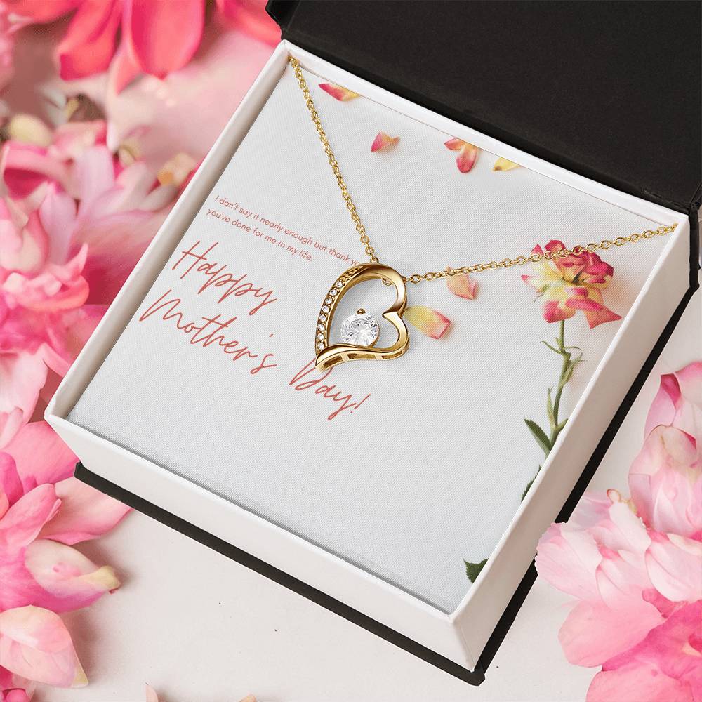 Mother's Day Necklace 4 Forever Love Necklace