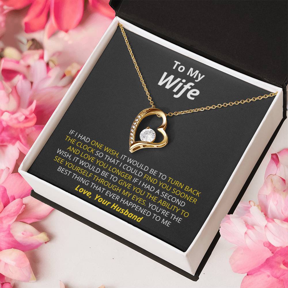 Love Necklace Perfect As Gift For Your Wife Forever Love Necklace