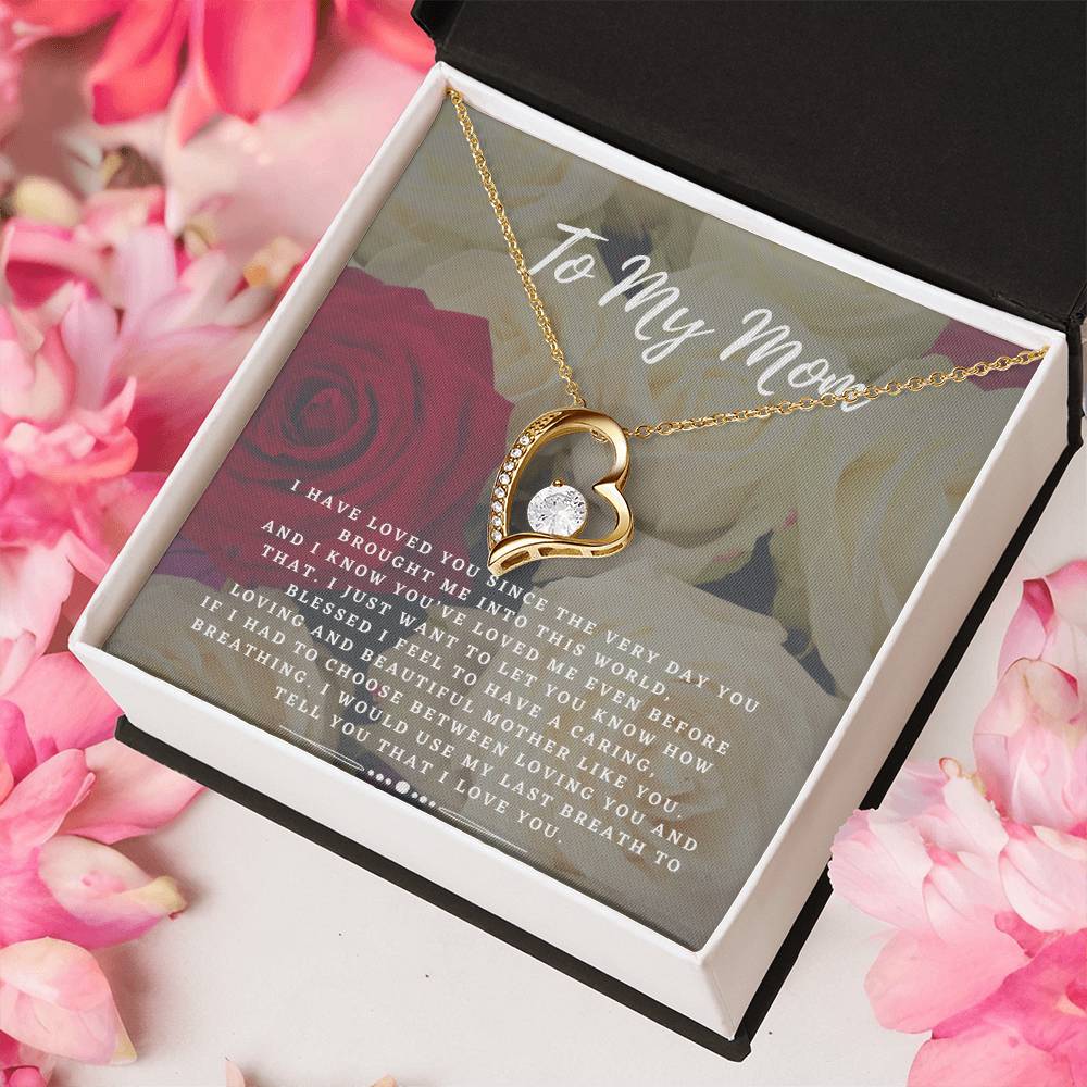 Special Gift For Your Mom Forever Love Necklace