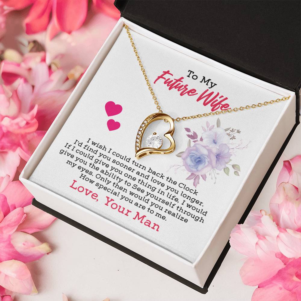Gift For Future Wife Forever Love Necklace