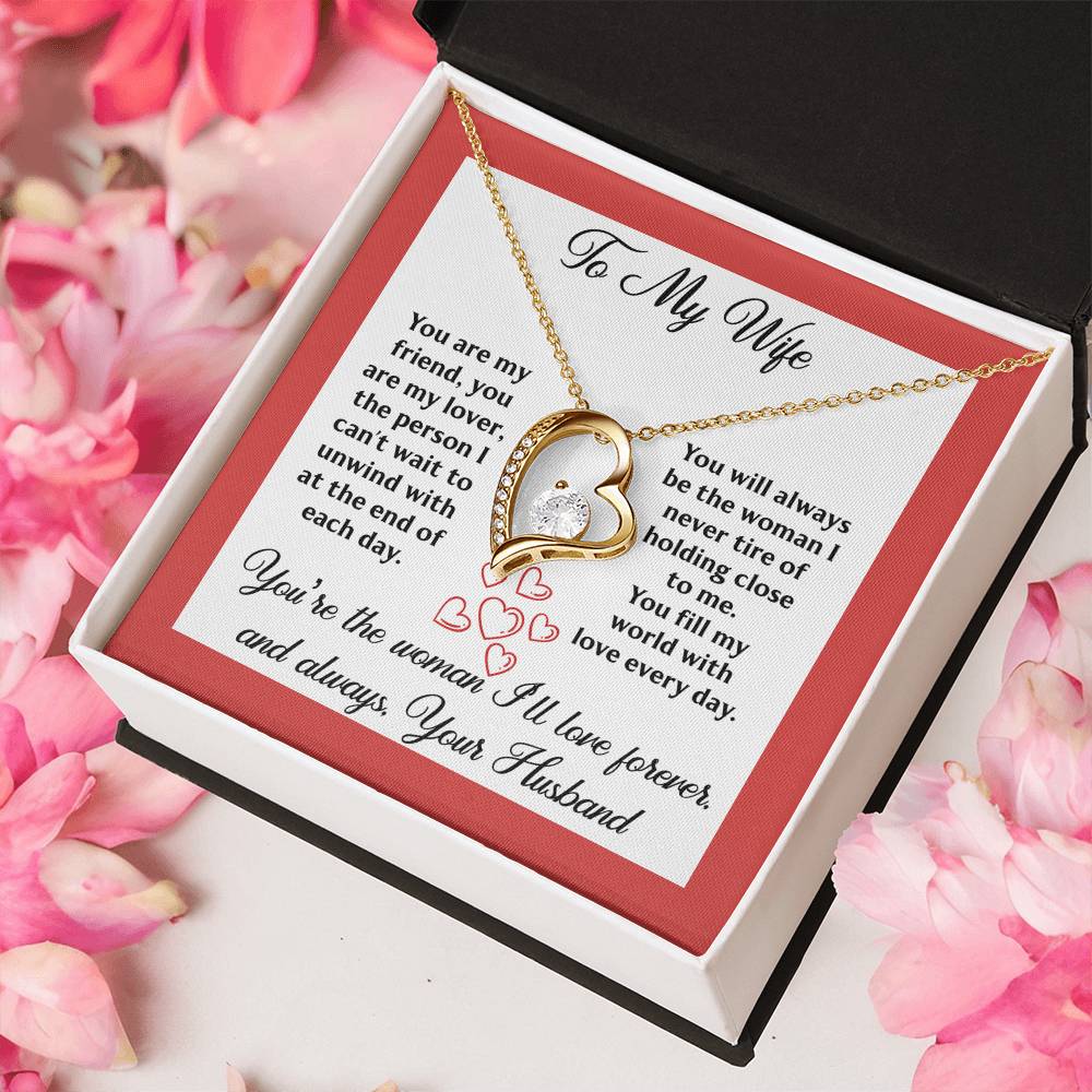 You're The Woman I'll Love Forever And Always Necklace - Forever Love Necklace