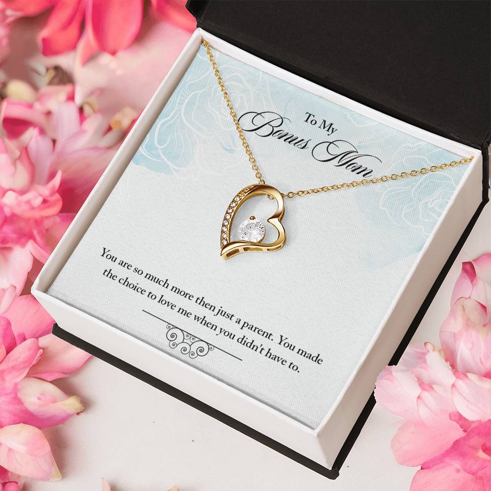 To My Bonus Mom You Are So Much More Then Just A Parent Necklace 1 Forever Love Necklace