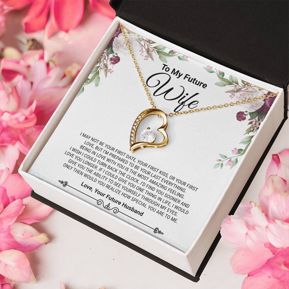To My Future Wife Love You Longer Necklace Forever Love Necklace