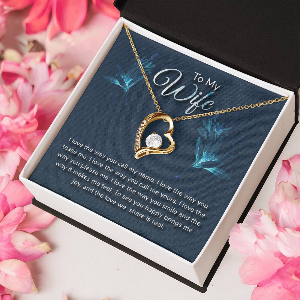 Husband To Wife Forever Love Necklace