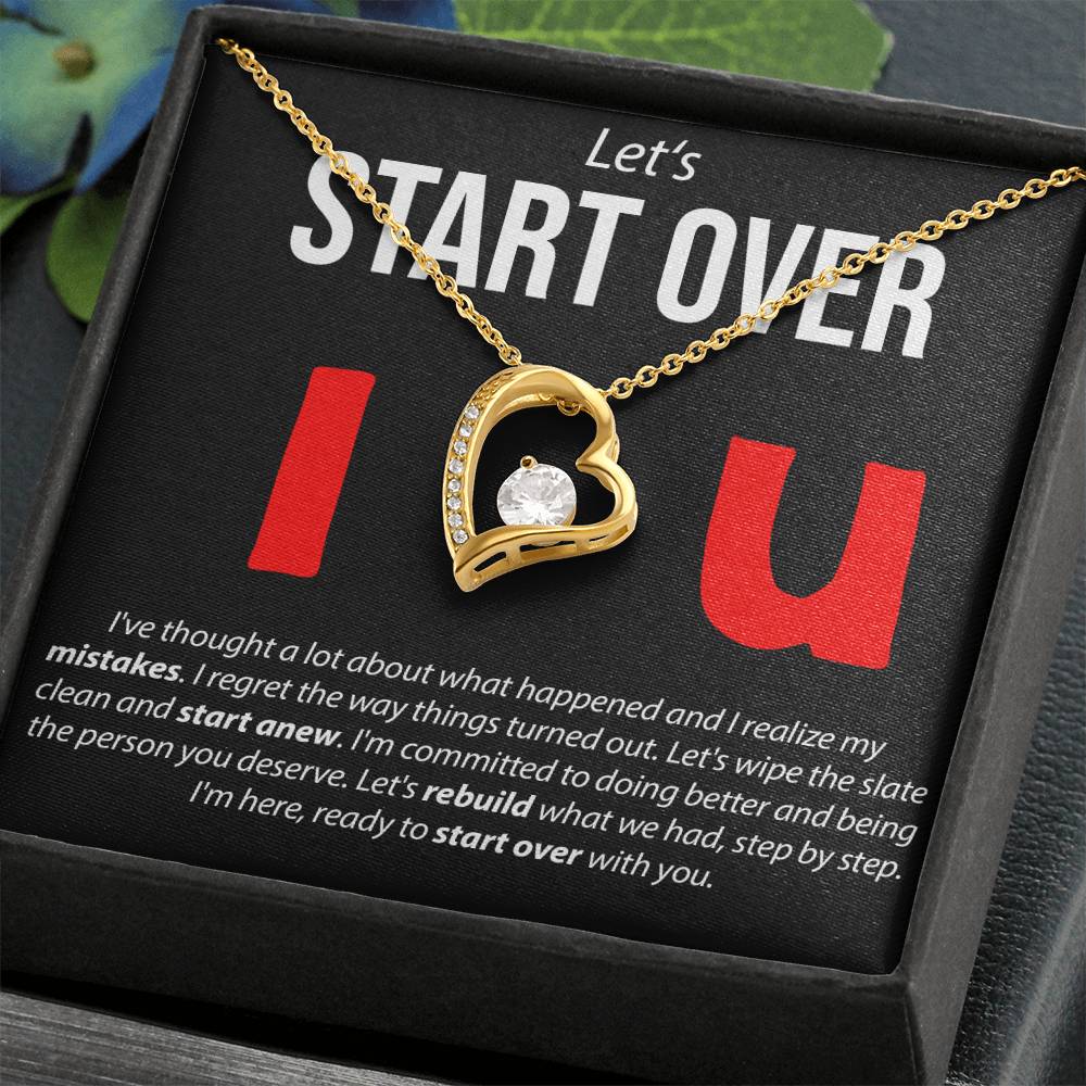 Let'S Start Over - Forever Love Necklace Forever Love Necklace