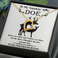 Wife - Roses Are Red Forever Love Necklace Forever Love Necklace