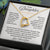 To My Daughter Forever Love Necklace Forever Love Necklace