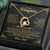To My Daughter, I Am Not The Dad Who Always Gets It Right Forever Love Necklace