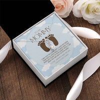 Baby Shower Gift New Mommy Necklace Pregnant Wife Gift To My Mommy I May Just Be A Bump But I Love You More Alluring Beauty Necklace