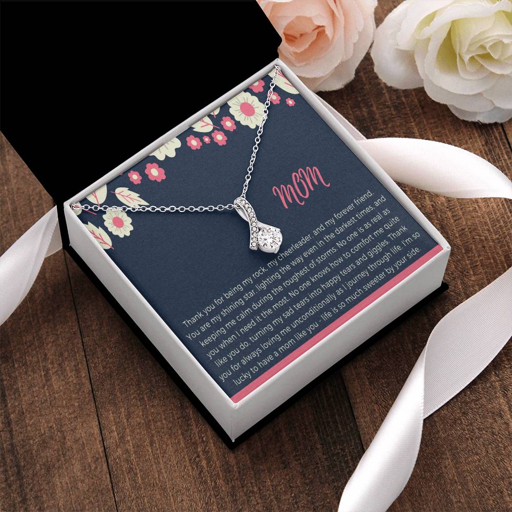 Mom Necklace Mother Necklace Mom Gift Mother's Day Gift Mother's Day Necklace Mother Daughter Gift Alluring Beauty Necklace