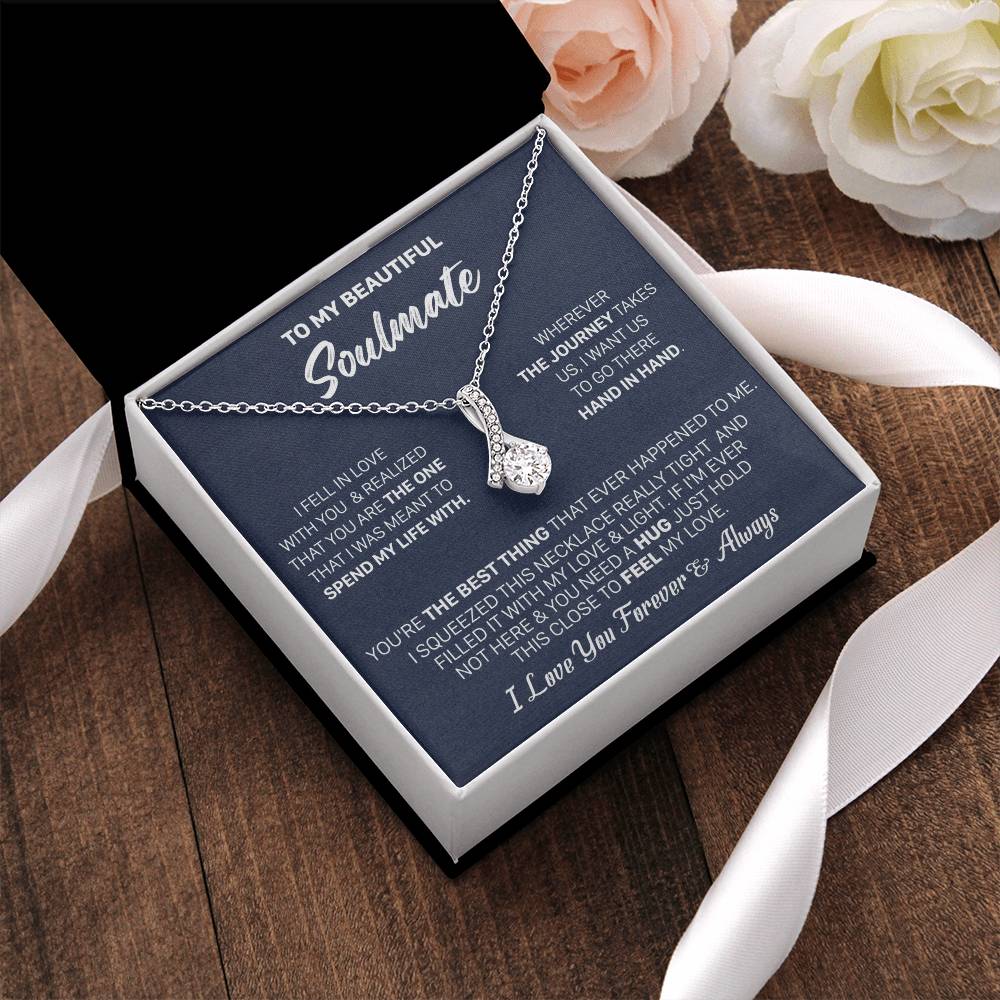 Gift For Your Soulmate Realized Squeezed Alluring Beauty Necklace Alluring Beauty Necklace
