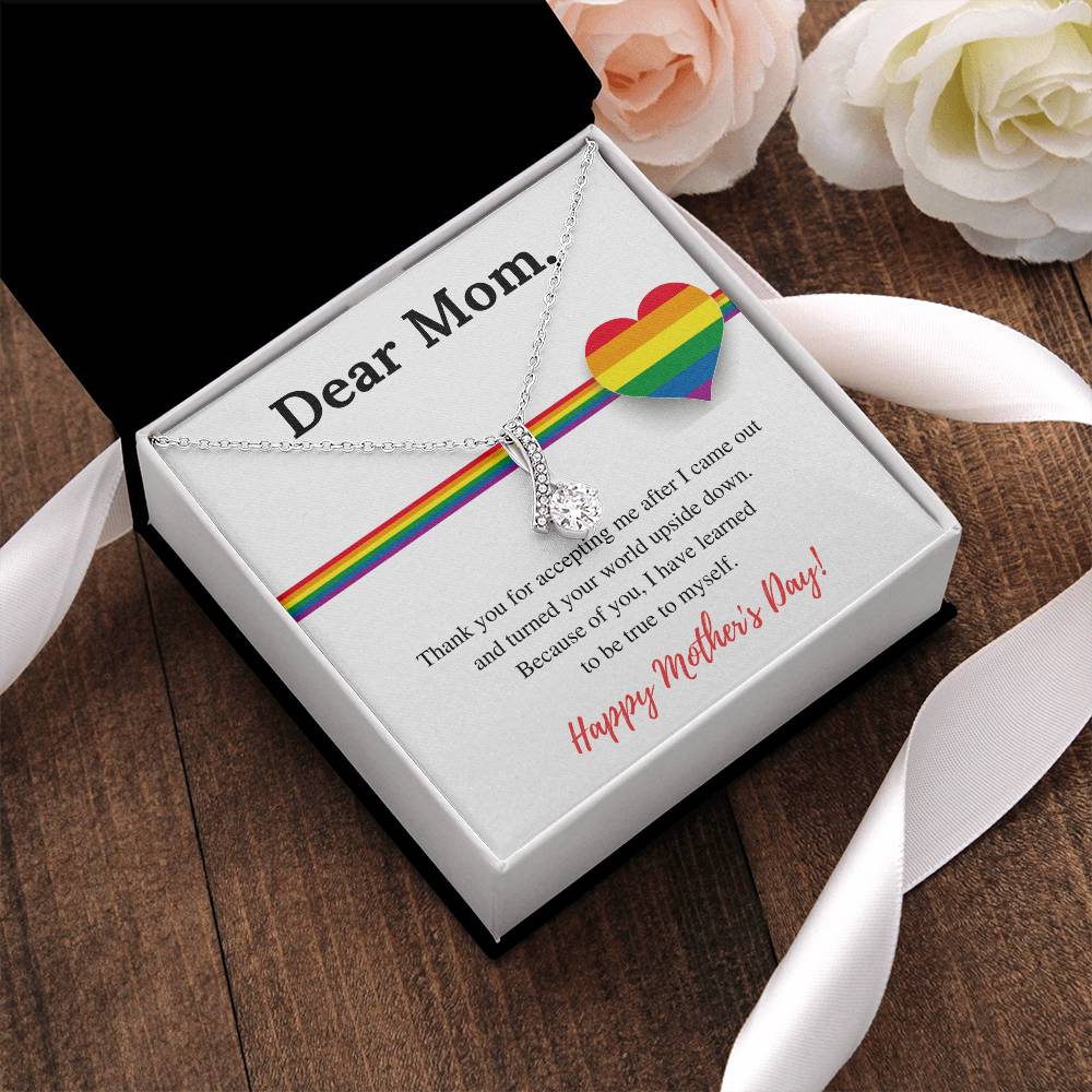 Super Lgbt Mom Necklace Alluring Beauty Necklace