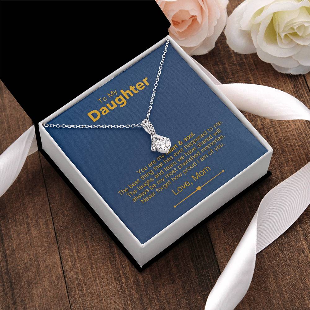 To My Daughter - Heart & Soul - Necklace 3 Alluring Beauty Necklace