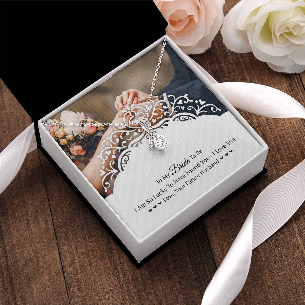 To My Bride To Be .... Alluring  Hands Design Alluring Beauty Necklace