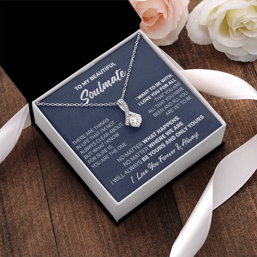 Gift For Your Soulmate Christmas - The One - Alluring Alluring Beauty Necklace