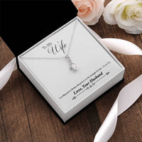 Romantic Anniversary Wife Gift Special Wife Birthday Giftthoughtful Gift For Wife1st Anniversary Wife Giftsentimental Wife Birthday Gift Alluring Beauty Necklace