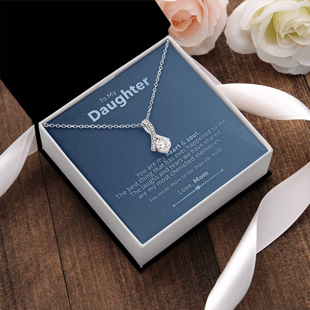 To My Daughter - Heart & Soul - Necklace 2 Alluring Beauty Necklace