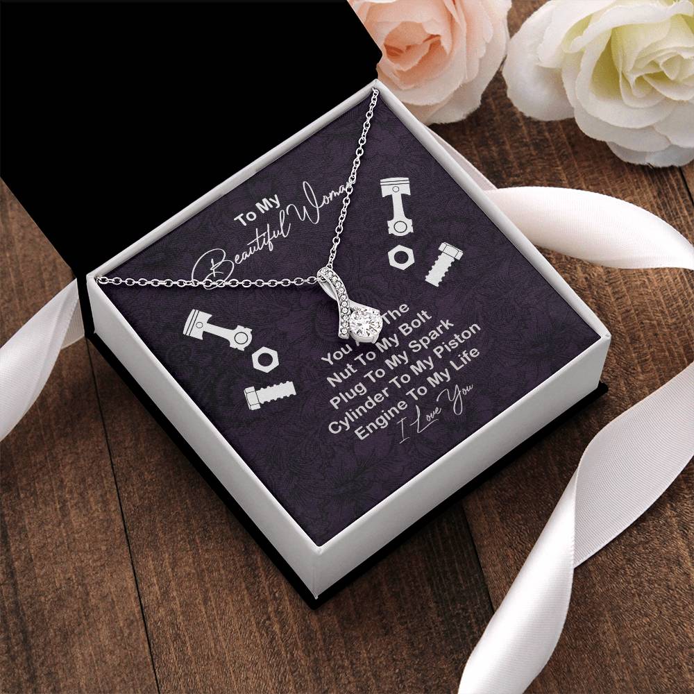 Selling Out! Mechanic's Woman Alluring Beauty Necklace