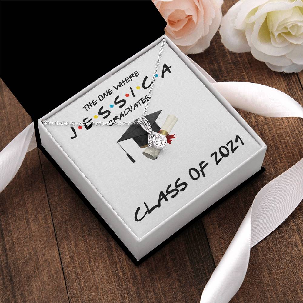 Customize Friends Graduation Alluring Beauty Alluring Beauty Necklace