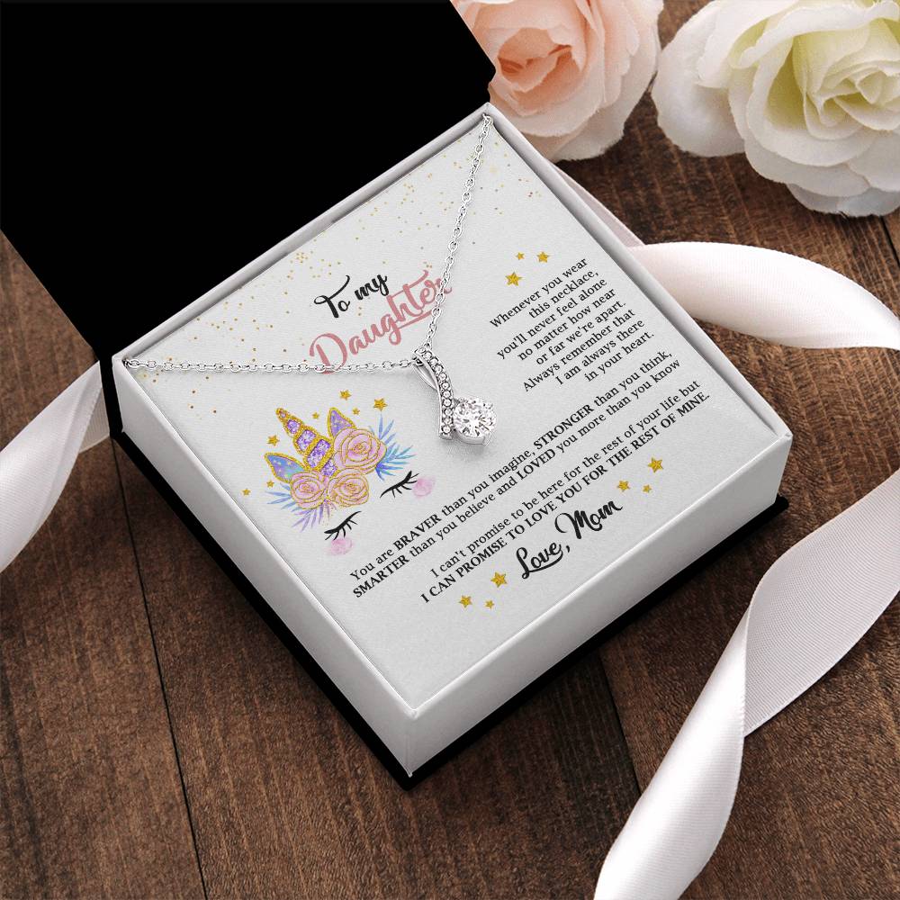 To My Daughter - Alluring Beauty Necklace Limited Edition Design Alluring Beauty Necklace