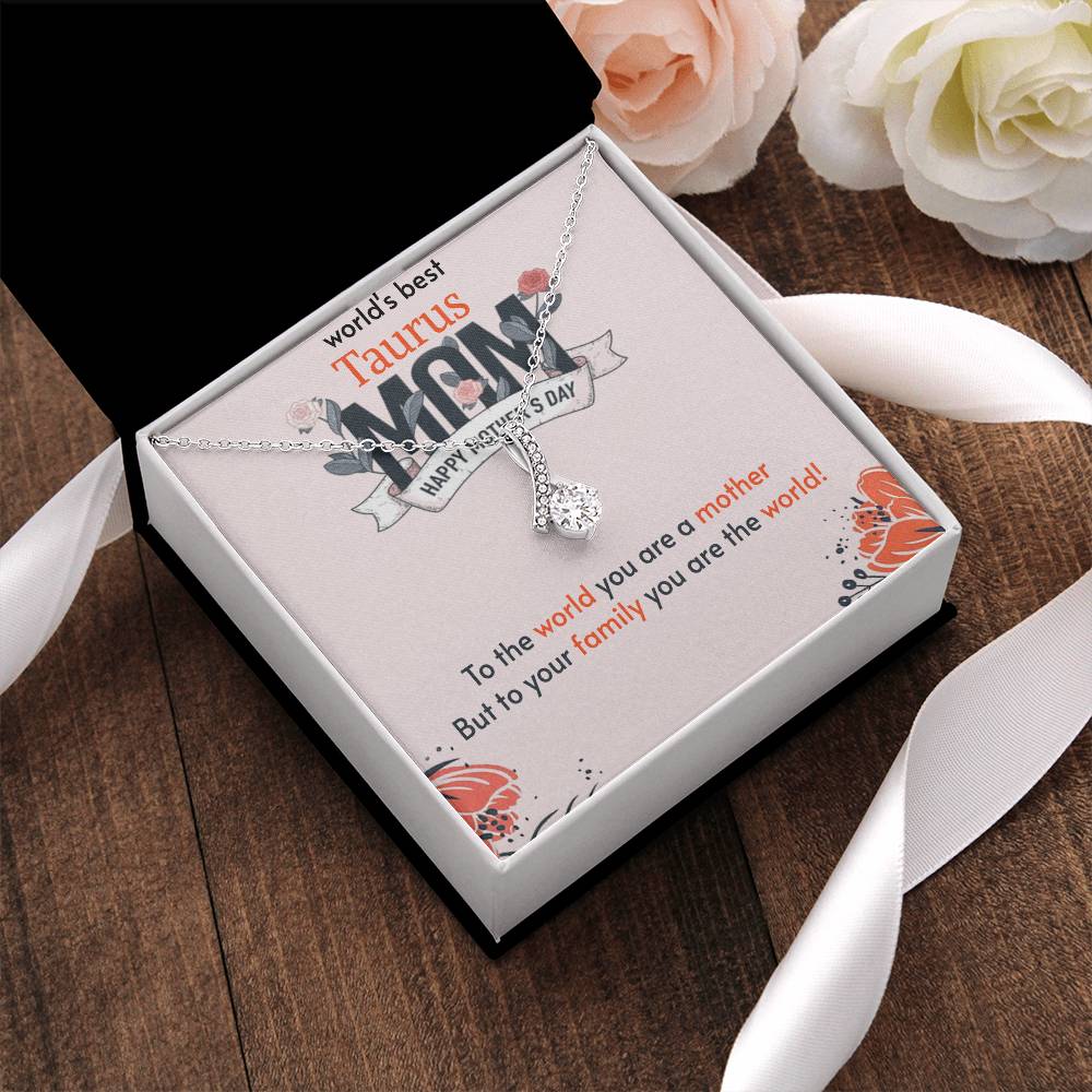 Best Taurus Mom Mother&#39;s Day Alluring Beauty Necklace
