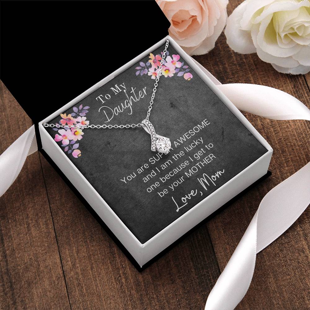 To My Daughter - Necklace Alluring Beauty Necklace