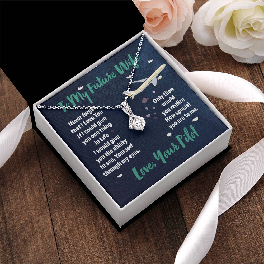 Pilot&#39;s Future Wife - Alluring Beauty Necklace Alluring Beauty Necklace