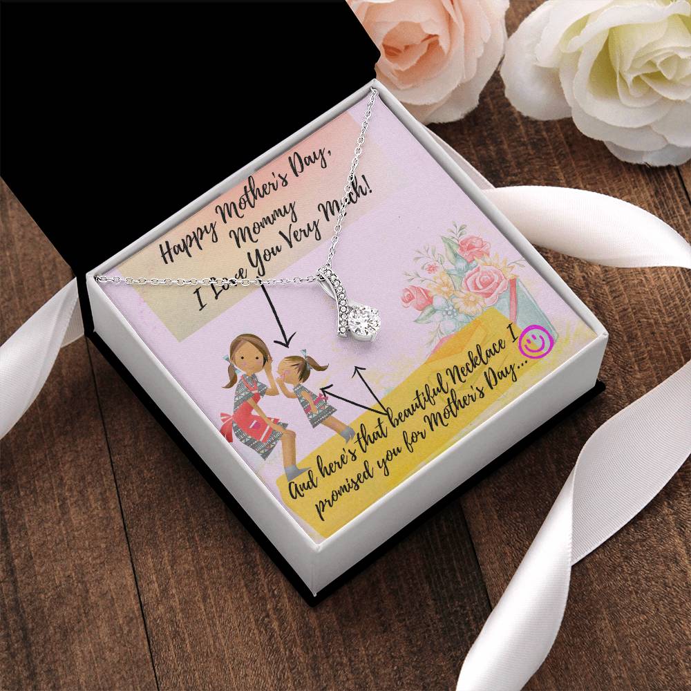 The Perfect Gift To A Perfect Mom On Mother's Day The Gorgeous Alluring Beauty Necklace Alluring Beauty Necklace