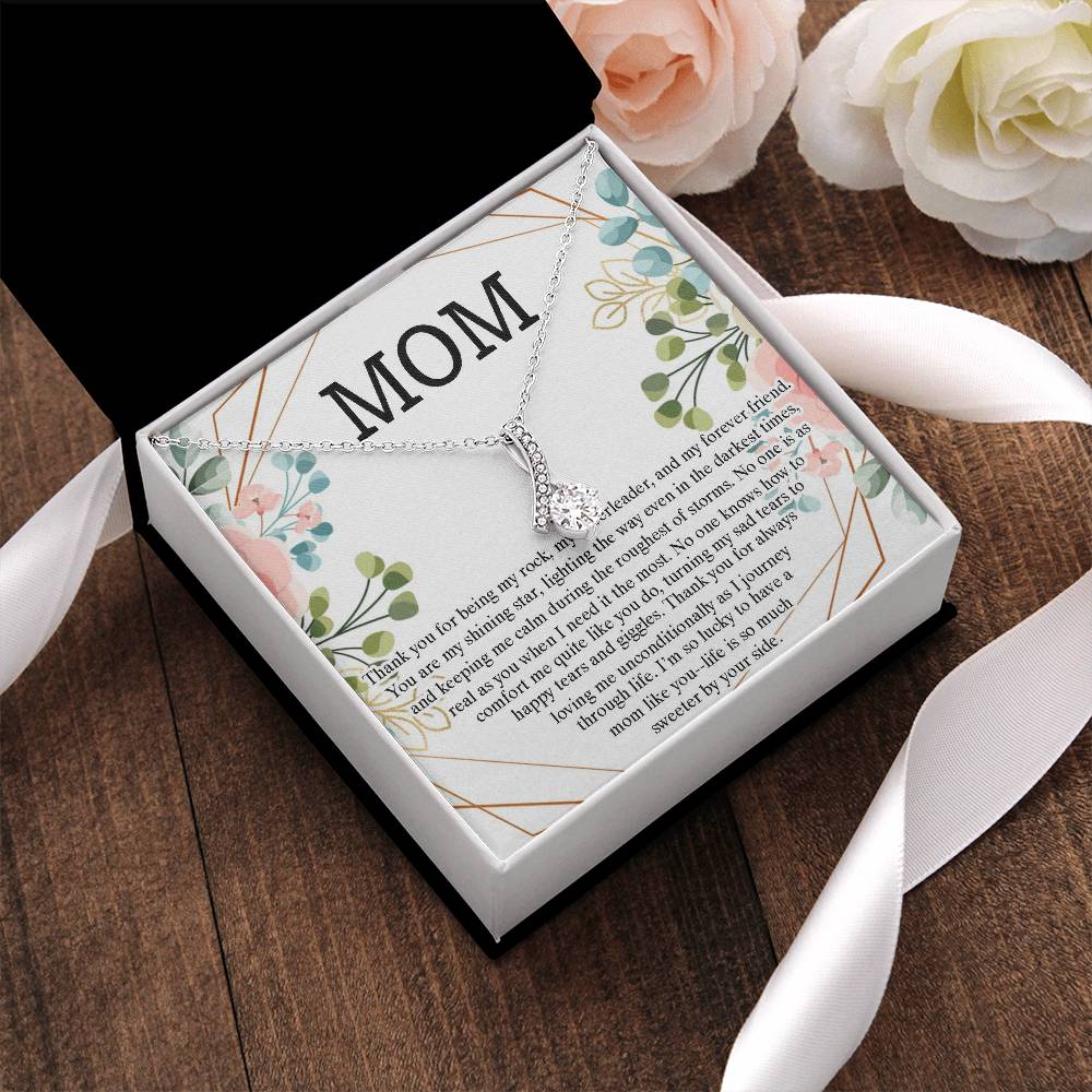 Mom Necklace Mother Necklace Mother&#39;s Day Gift For Mom Mother&#39;s Day Necklace Mother Daughter Gift Alluring Beauty Necklace Alluring Beauty Necklace