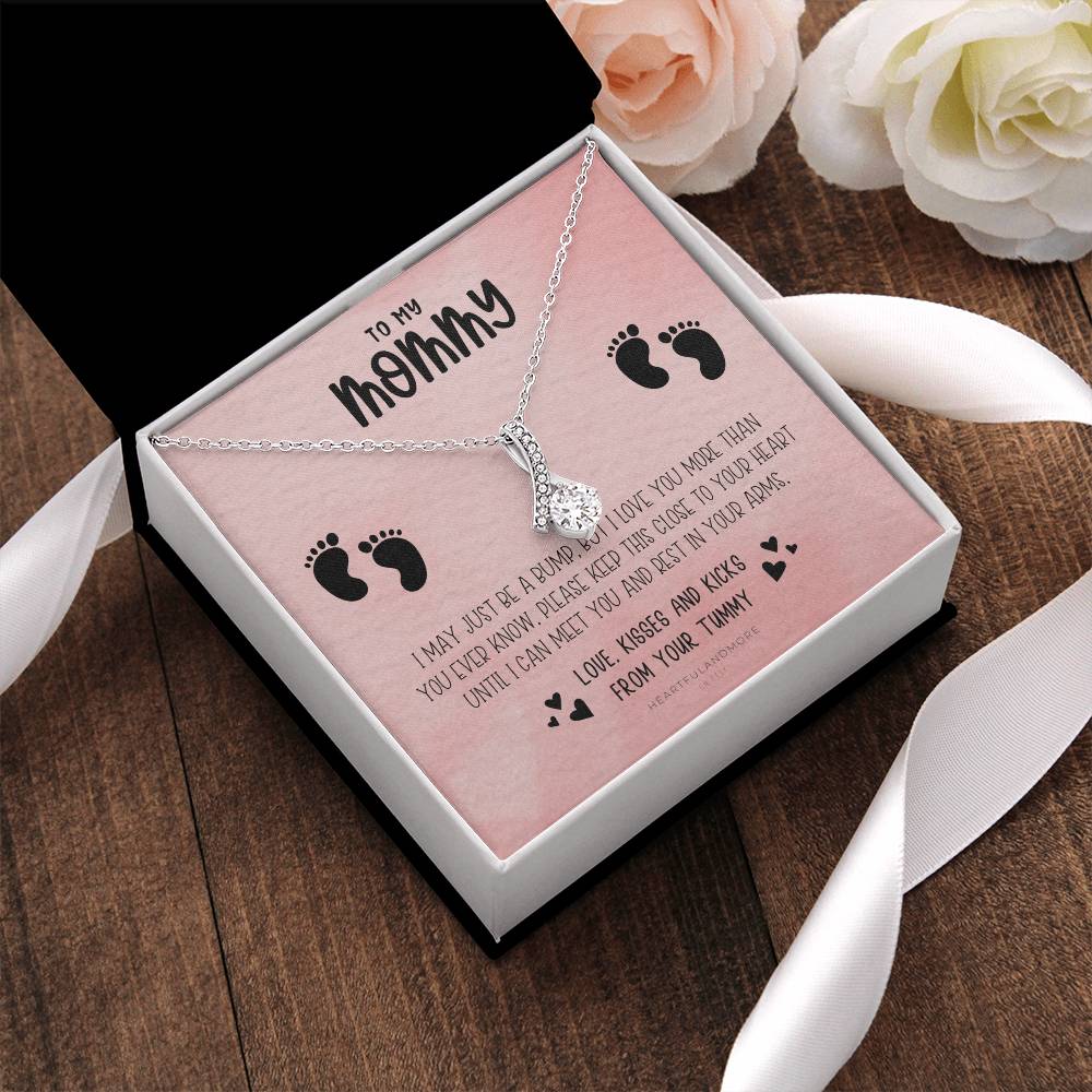 Mom To Be Necklace New Mom Necklace First Time Mom Necklace Pregnancy Gift New Mom Gift New Mommy Gift New Mom Gift Jewelry 2 Alluring Beauty Necklace
