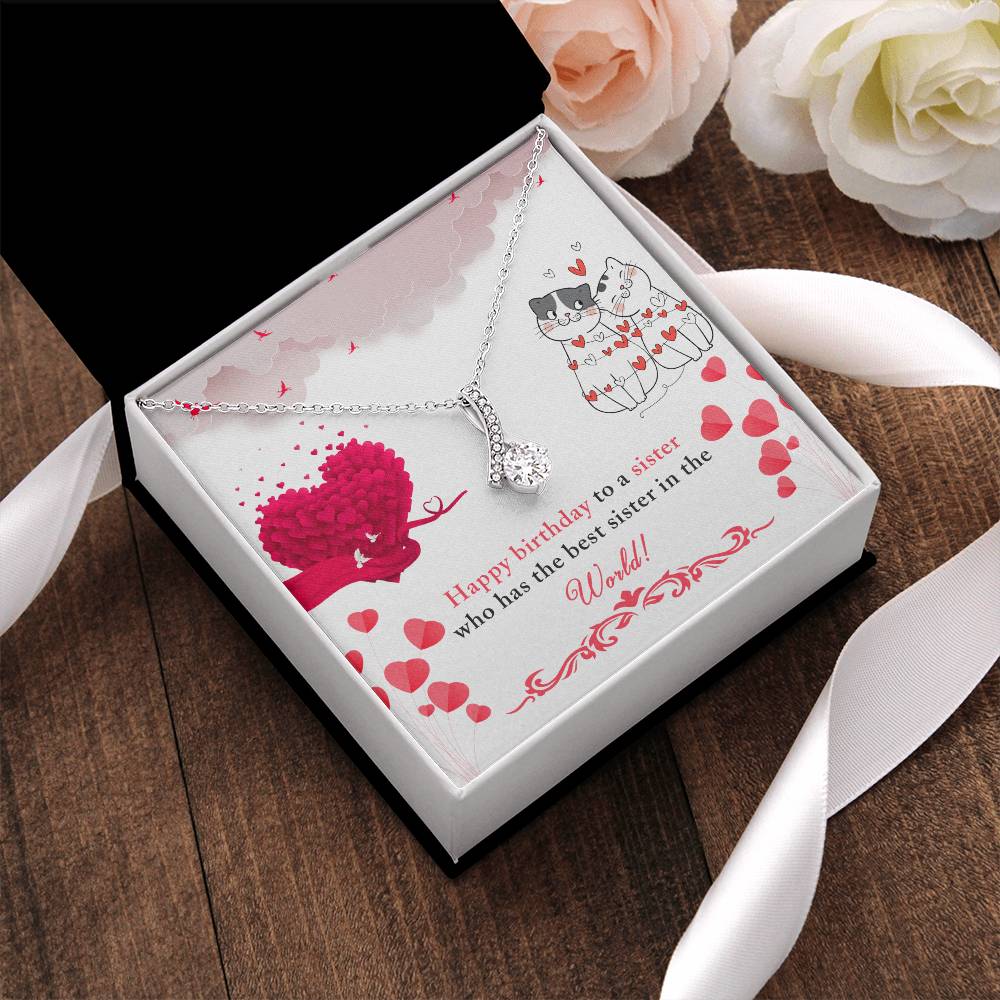 Alluring Beauty Necklace - For Sister&#39;s Birthday Alluring Beauty Necklace