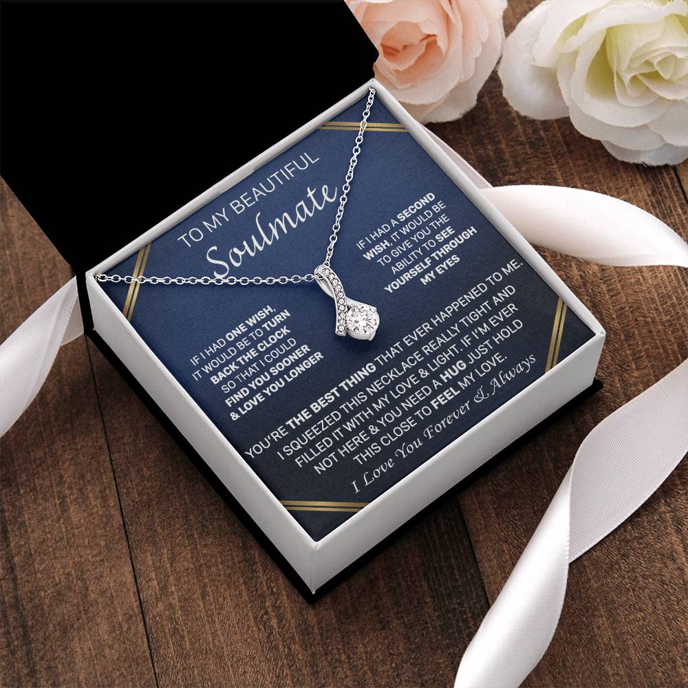 Gift For Your Soulmate - Turn Back The Clock - Alluring Alluring Beauty Necklace