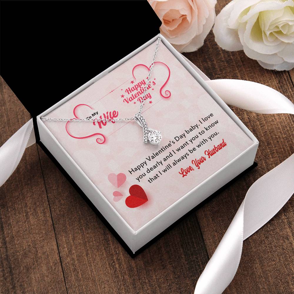 Most Loved Gifts For Valentine&#39;s Day Gift For Wife Romantic Gifts For Wife Valentine&#39;s Day Gift Alluring Beauty Necklace
