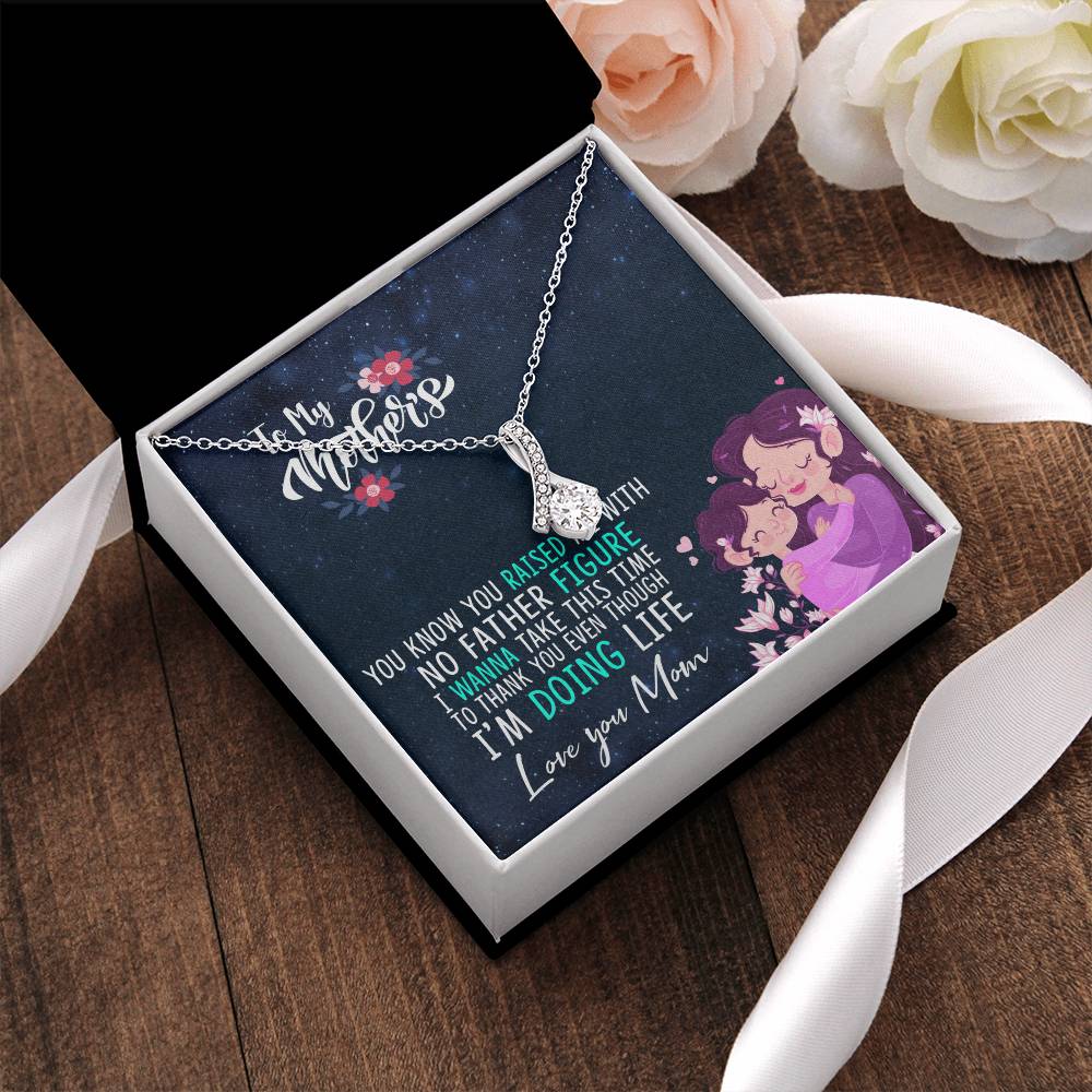 To Mom Alluring Beauty Necklace