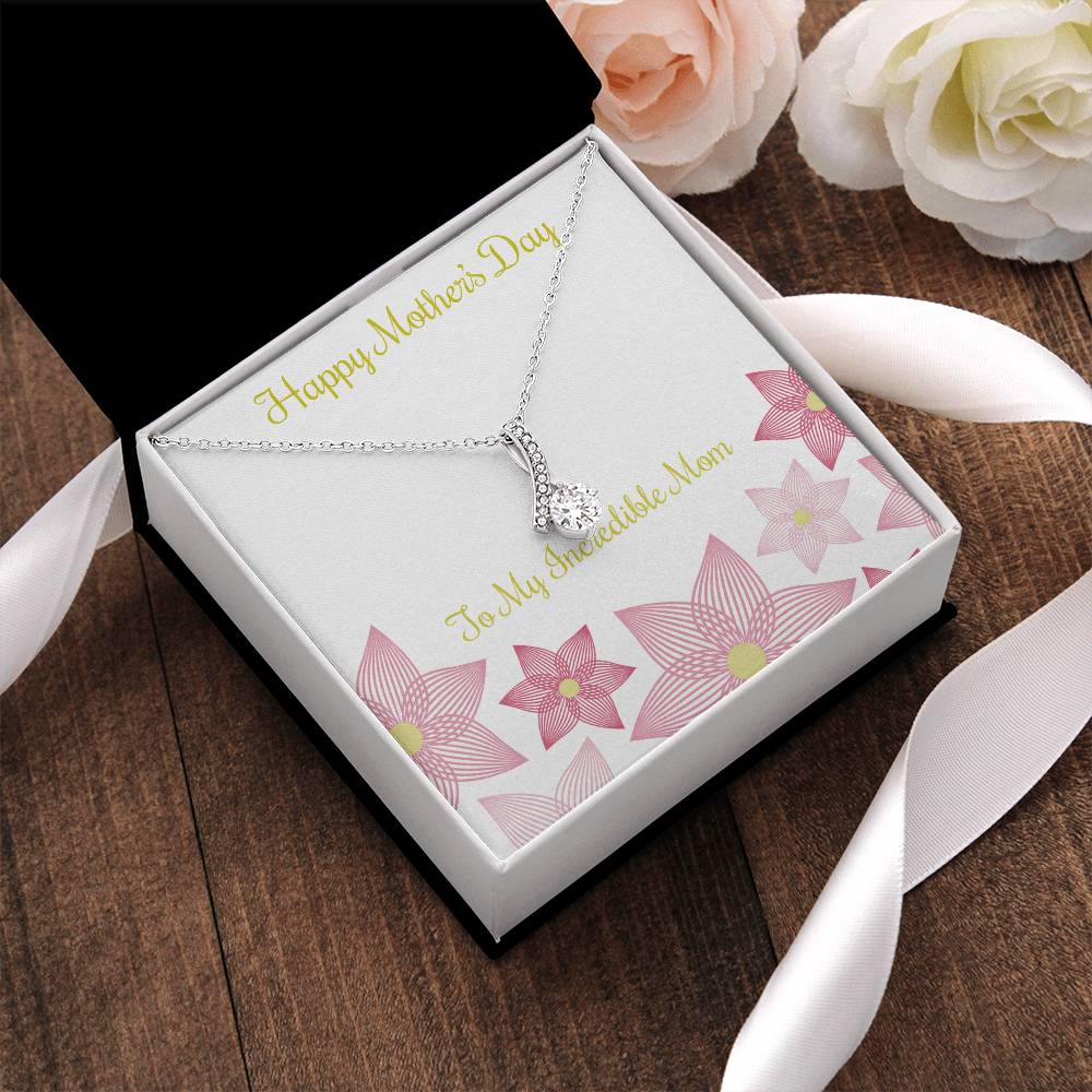 Alluring Heart Mother&#39;s Day Gift. Alluring Beauty Necklace