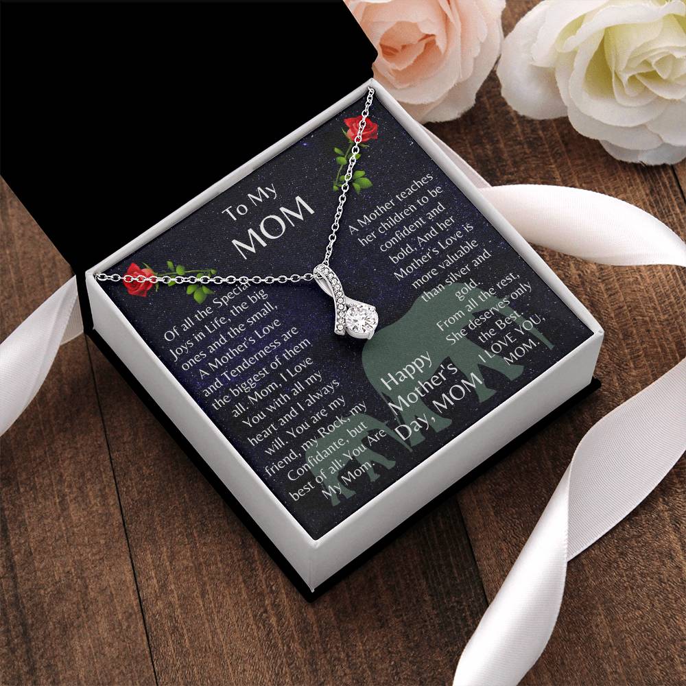 The Stunningly Beautiful Alluring Beauty Necklace For A Wonderful Mother. Alluring Beauty Necklace