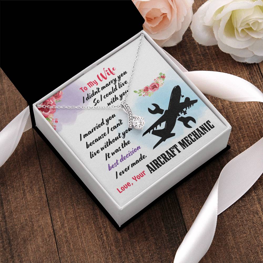Aircraft Mechanic&#39;s Wife - Alluring Beauty Necklace Alluring Beauty Necklace