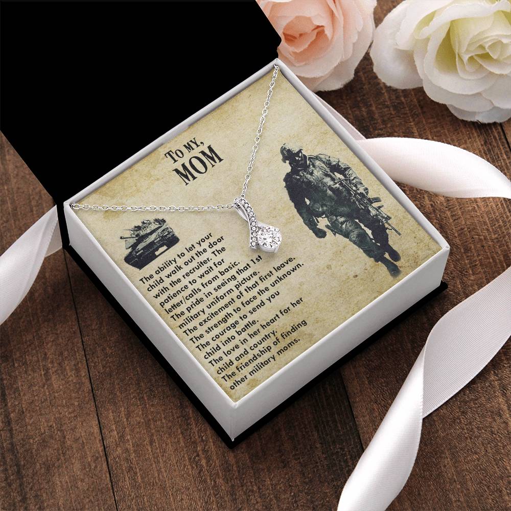 Mom Sacrifice For Her Military Son Alluring Beauty Necklace