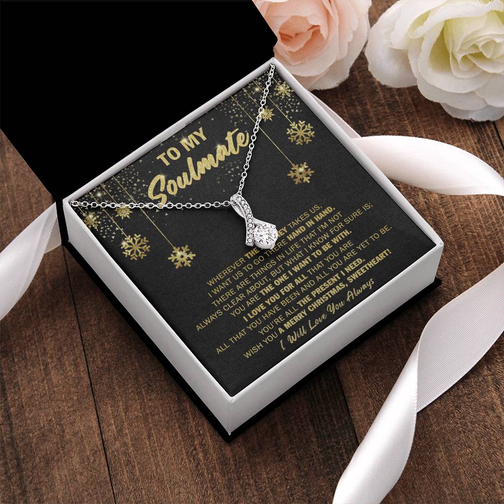 Gift For Your Soulmate Christmas - The Present - Alluring Alluring Beauty Necklace