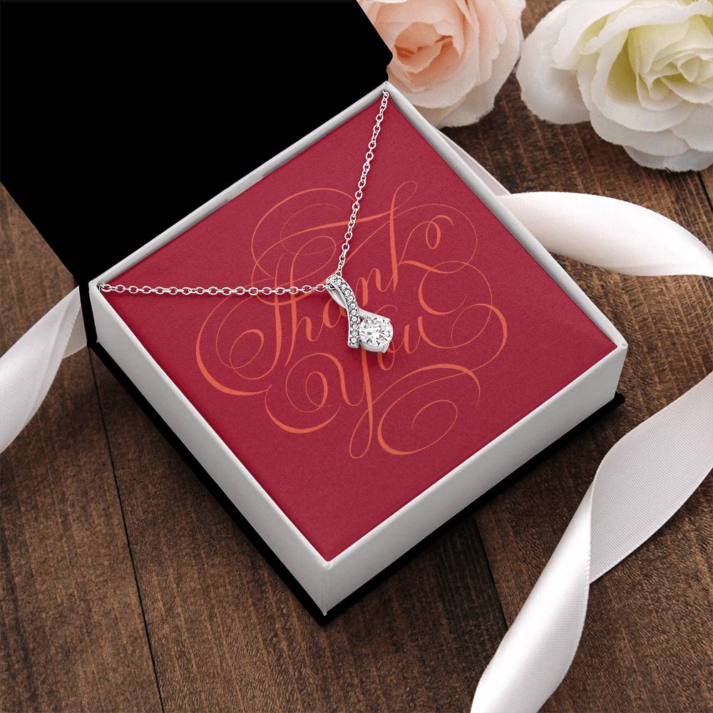 Thank You Gift Idea  Appreciation Gift Employee Coworker Babysitter Neighbour Alluring Beauty Necklace