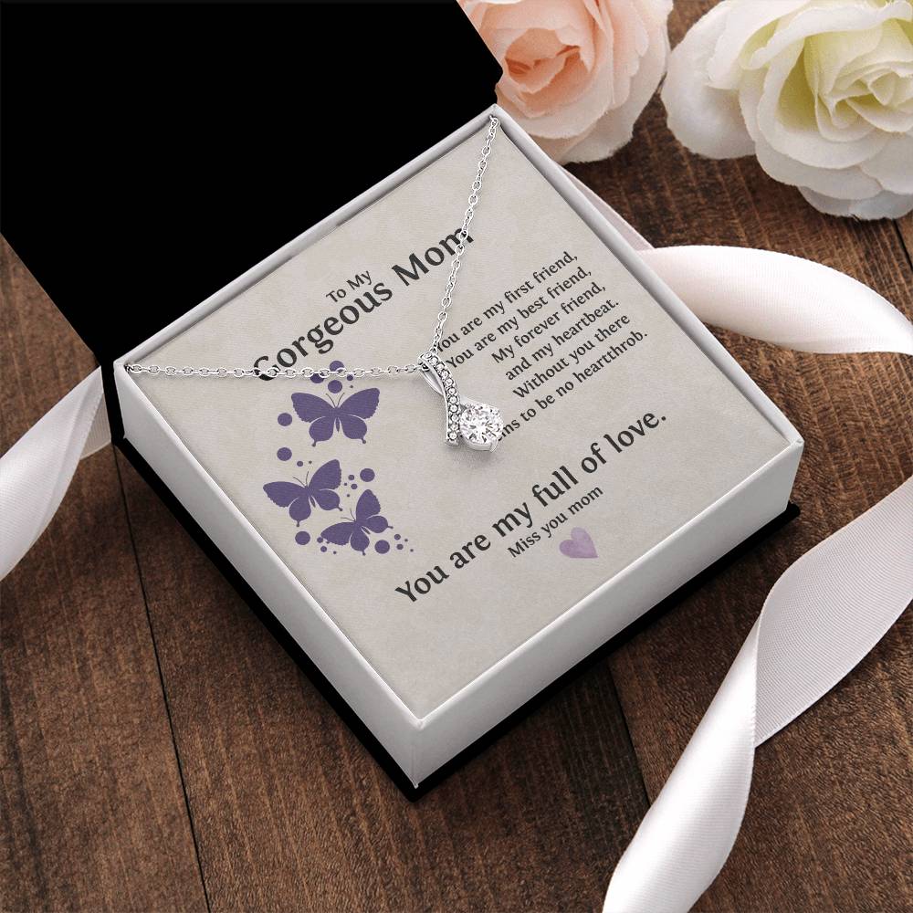 Alluring Necklace For Your Gorgeous Mom - Almost Gone Alluring Beauty Necklace