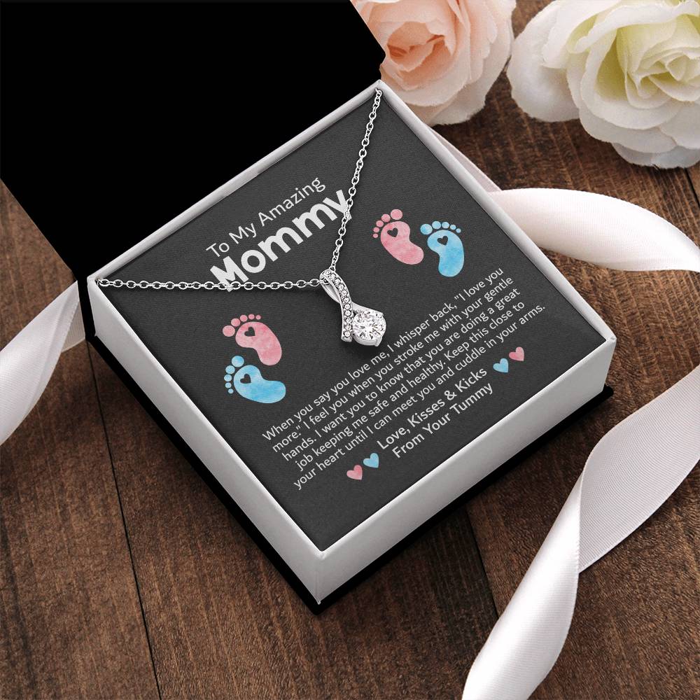 To My Amazing Mommy 1 Alluring Beauty Necklace