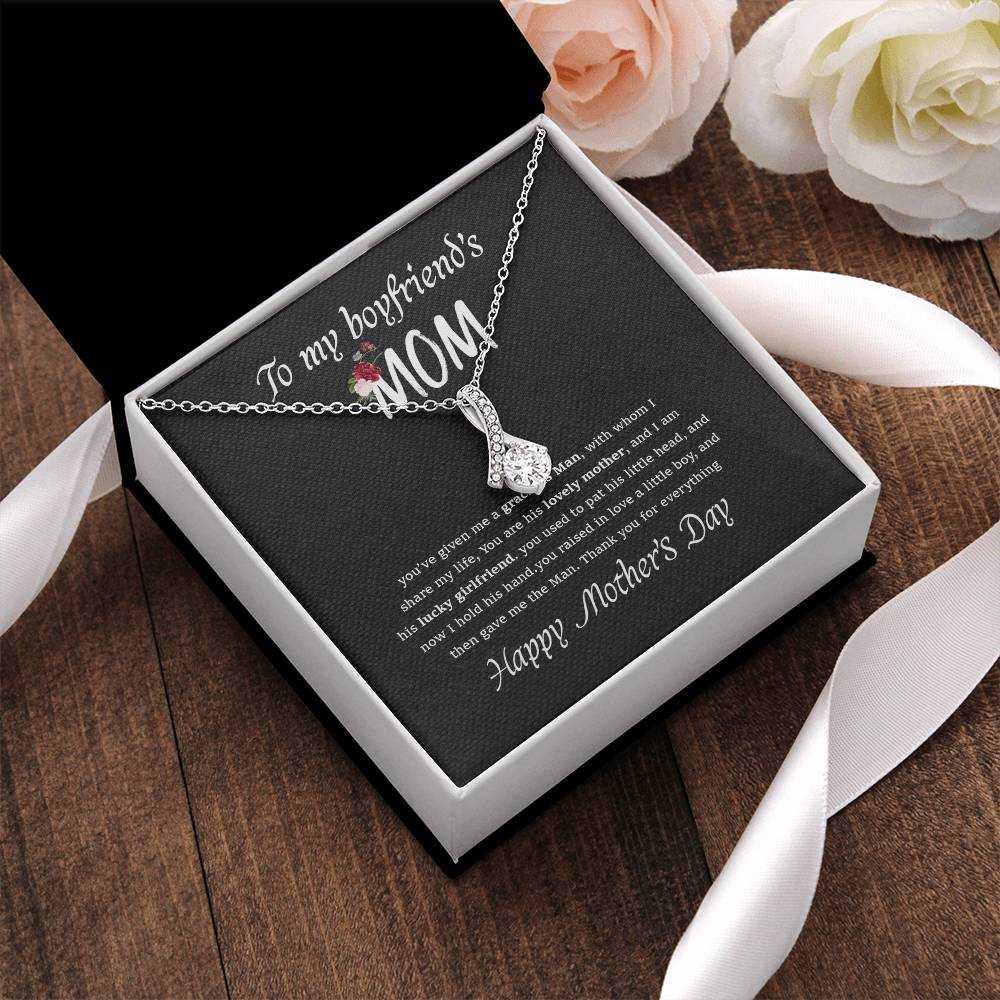 To My Boyfriend's Mom Alluring Beauty Necklace