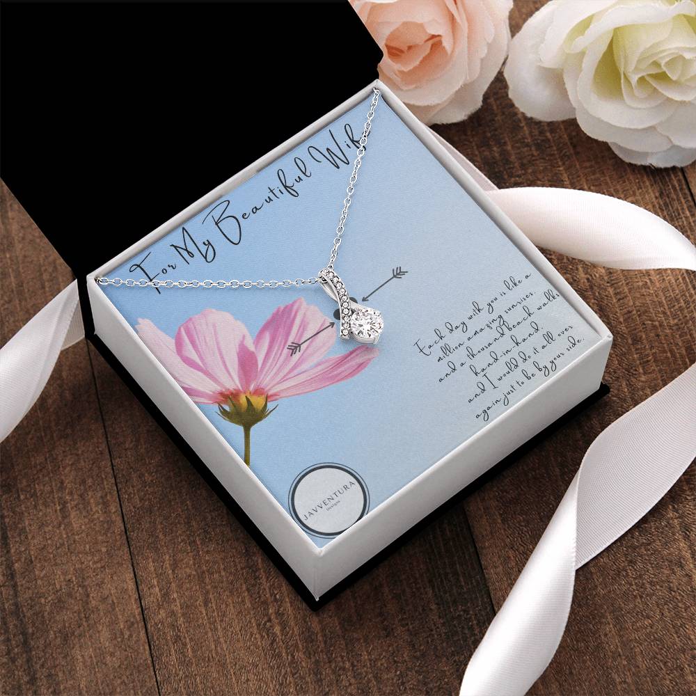 Alluring Pendant &amp; Necklace For A Beautiful Wife Alluring Beauty Necklace