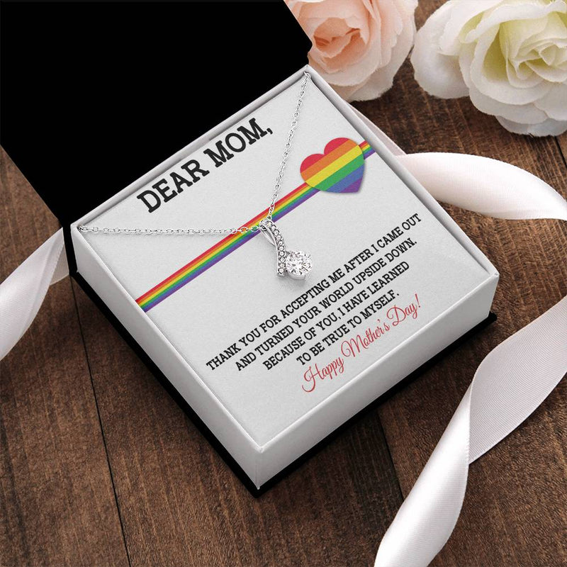 Super Lgbt Mom Necklace - Alluring Beauty Necklace