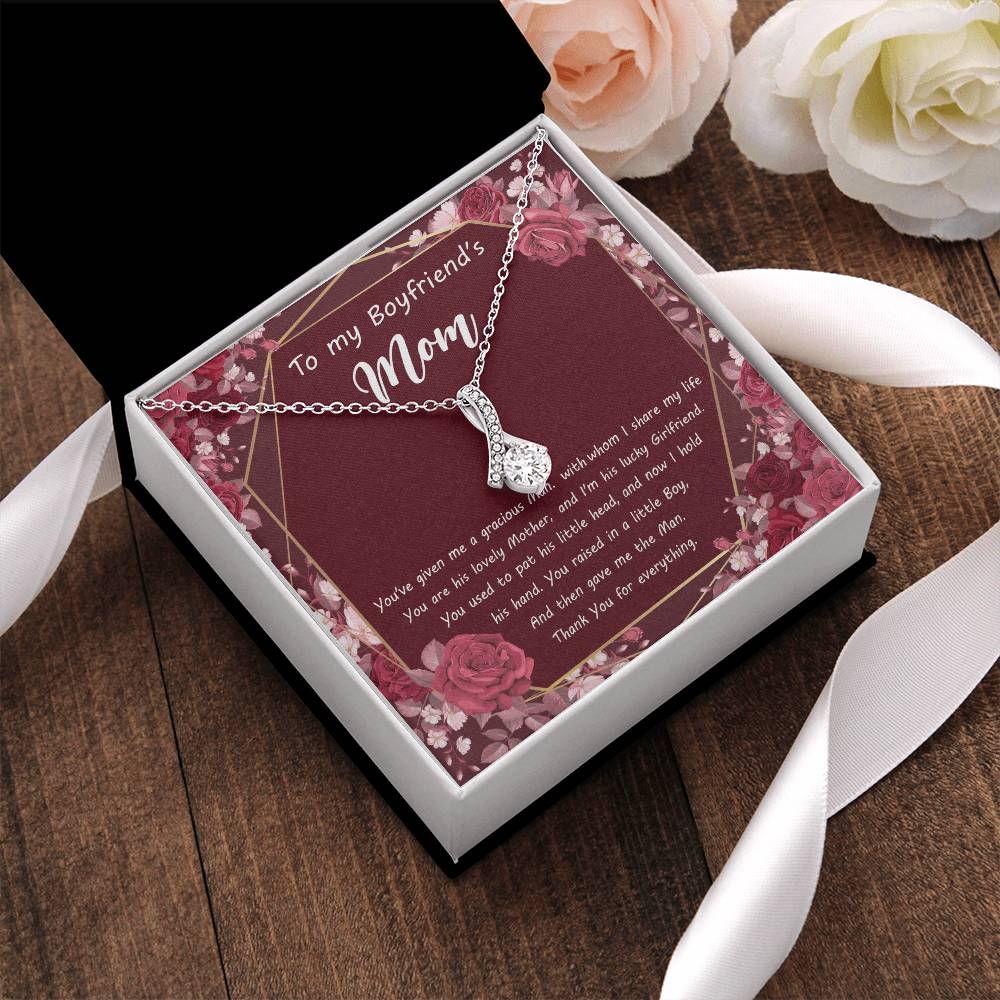 To My Boyfriend's Mom Alluring Necklace Alluring Beauty Necklace