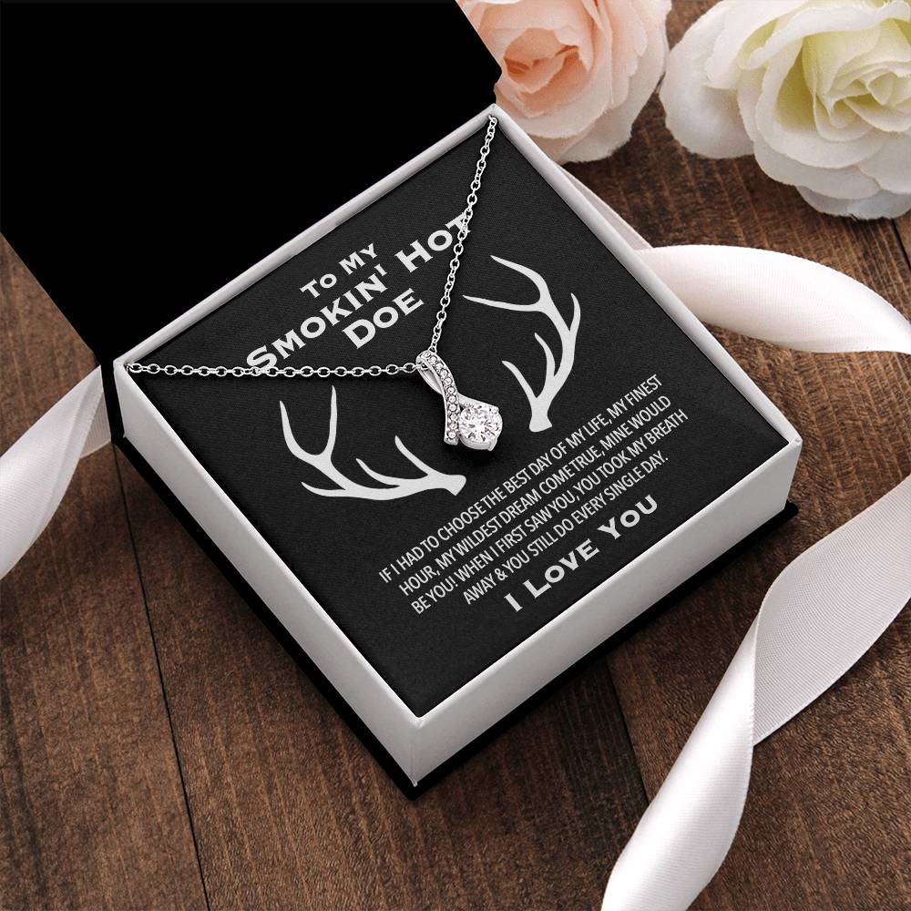 Smokin&#39; Hot Doe Wildest Dream Come True Love Necklace Alluring Beauty Necklace